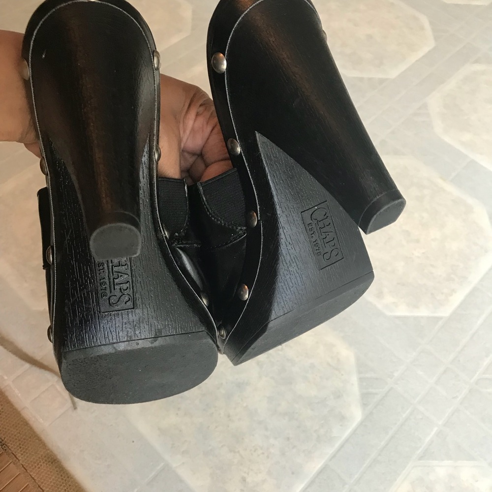 Chaps Heeled Slide - Picture 2 of 3